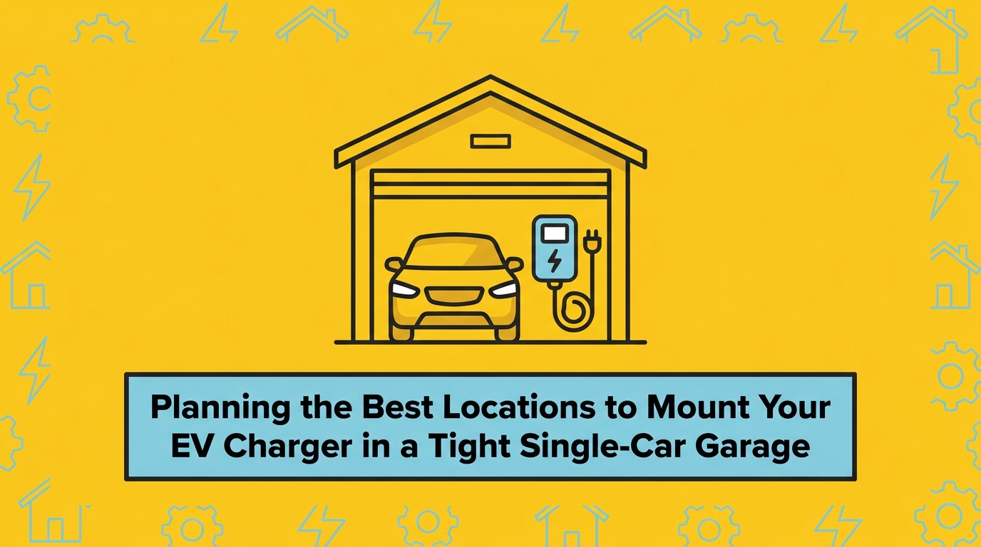 The Best Locations to Mount Your EV Charger in a Tight Single-Car Garage