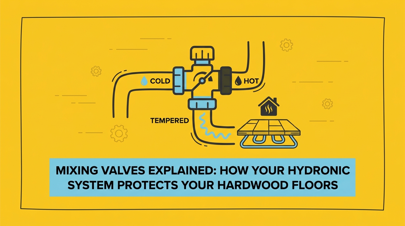 Mixing Valves Explained: How Your Hydronic System Protects Your Hardwood Floors