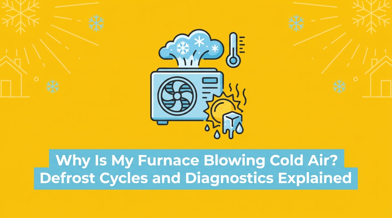 Why Is My Furnace Blowing Cold Air? Defrost Cycles and Diagnostics Explained