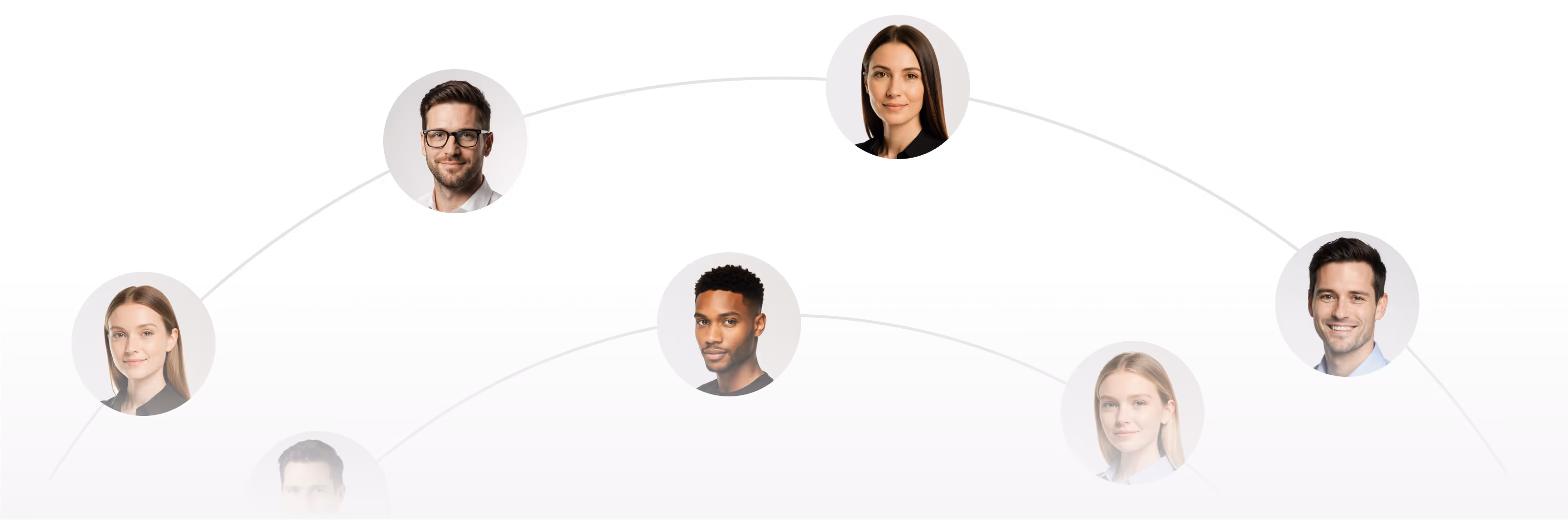 Portrait de l’équipe Omena en vue aérienne connectée.