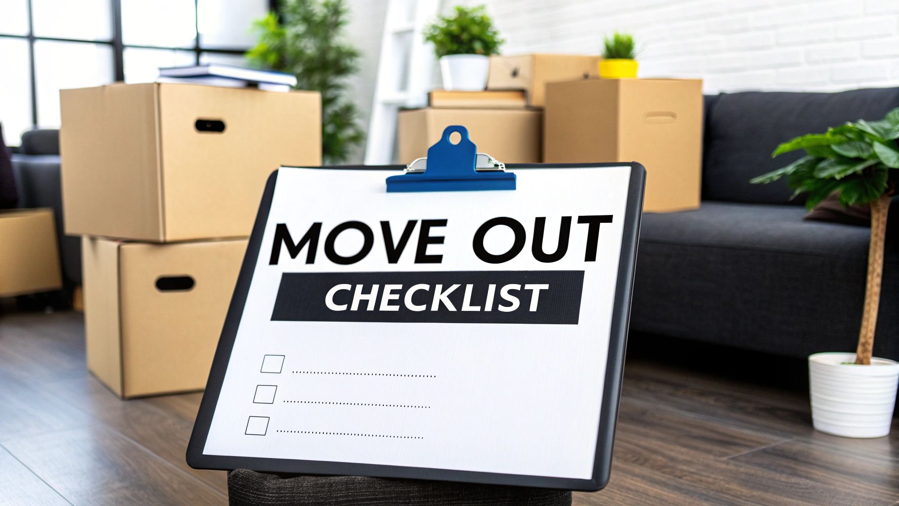 Your 2025 Tenant Move Out Checklist: 8 Steps for Success