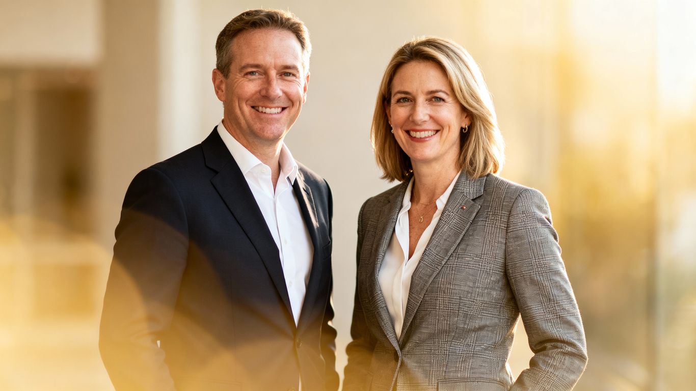 James and Nicole Isherwood, real estate partners