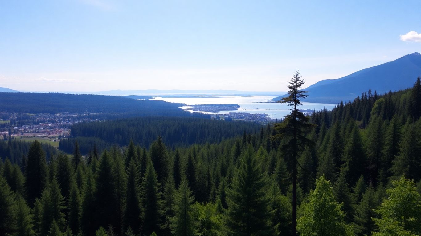 Scenic view of Maple Ridge and Pitt Meadows nature.