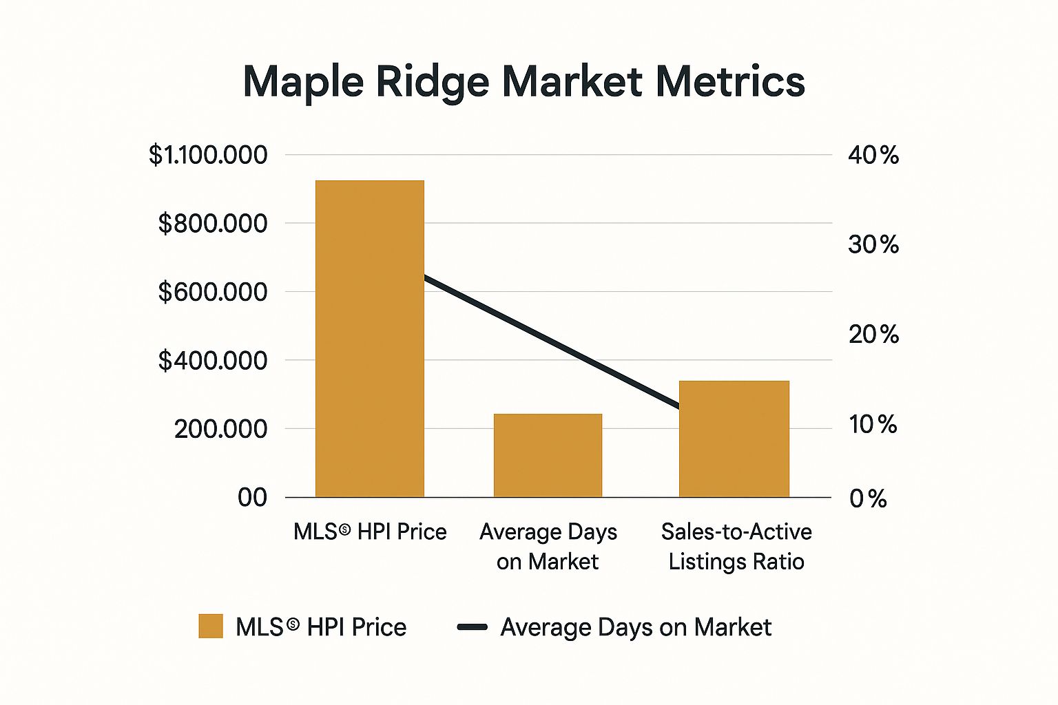 Infographic about realtor in maple ridge