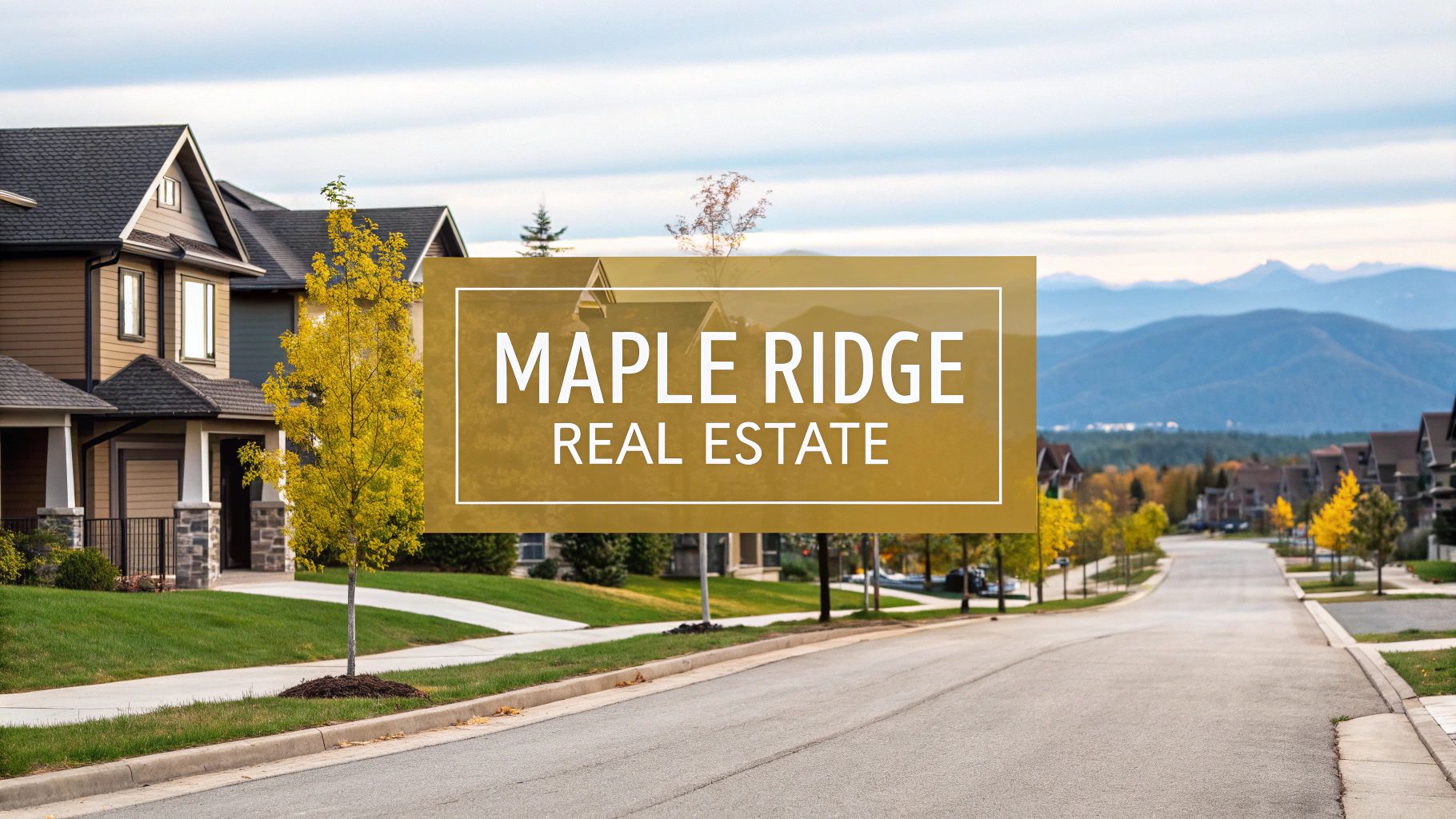 Maple Ridge BC Real Estate: Market Insights & Homes