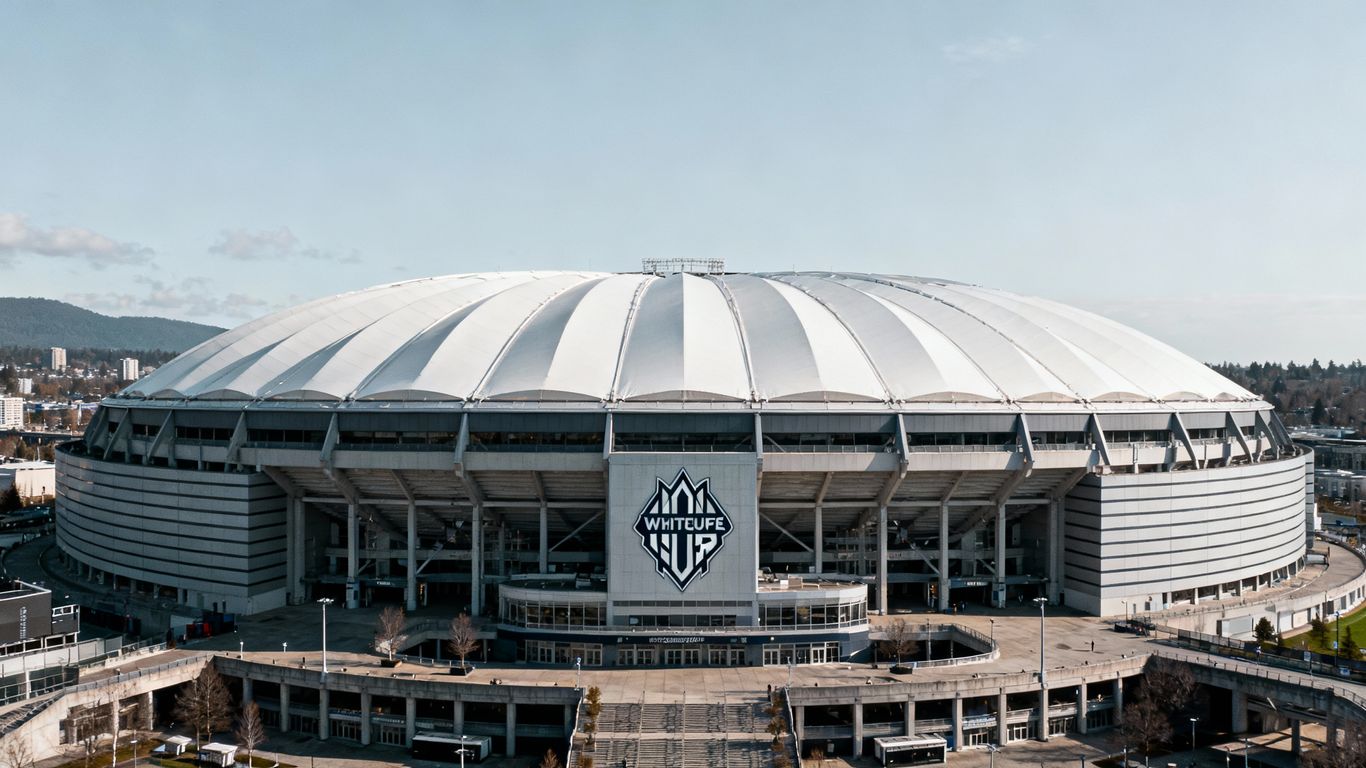 BC Place stadium, home of Vancouver Whitecaps FC.