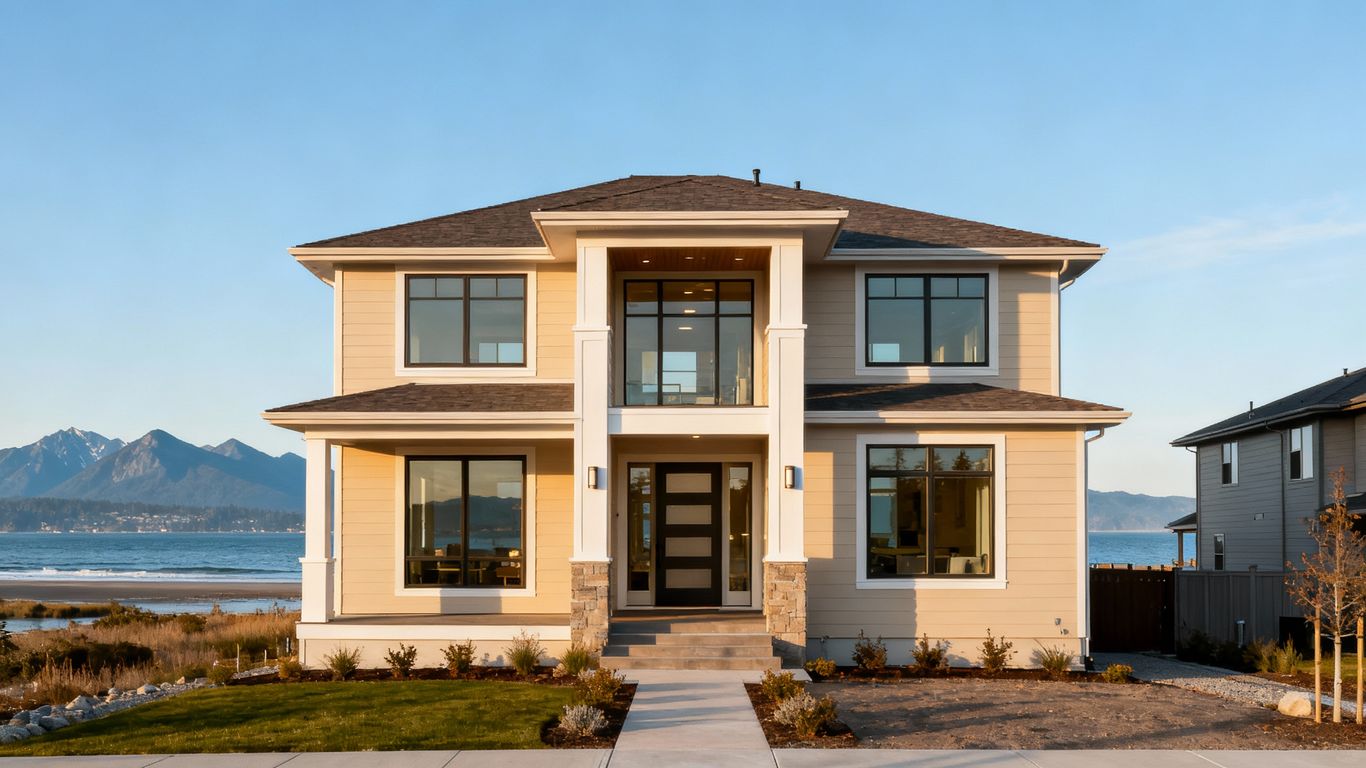 Delta Show Home in coastal setting