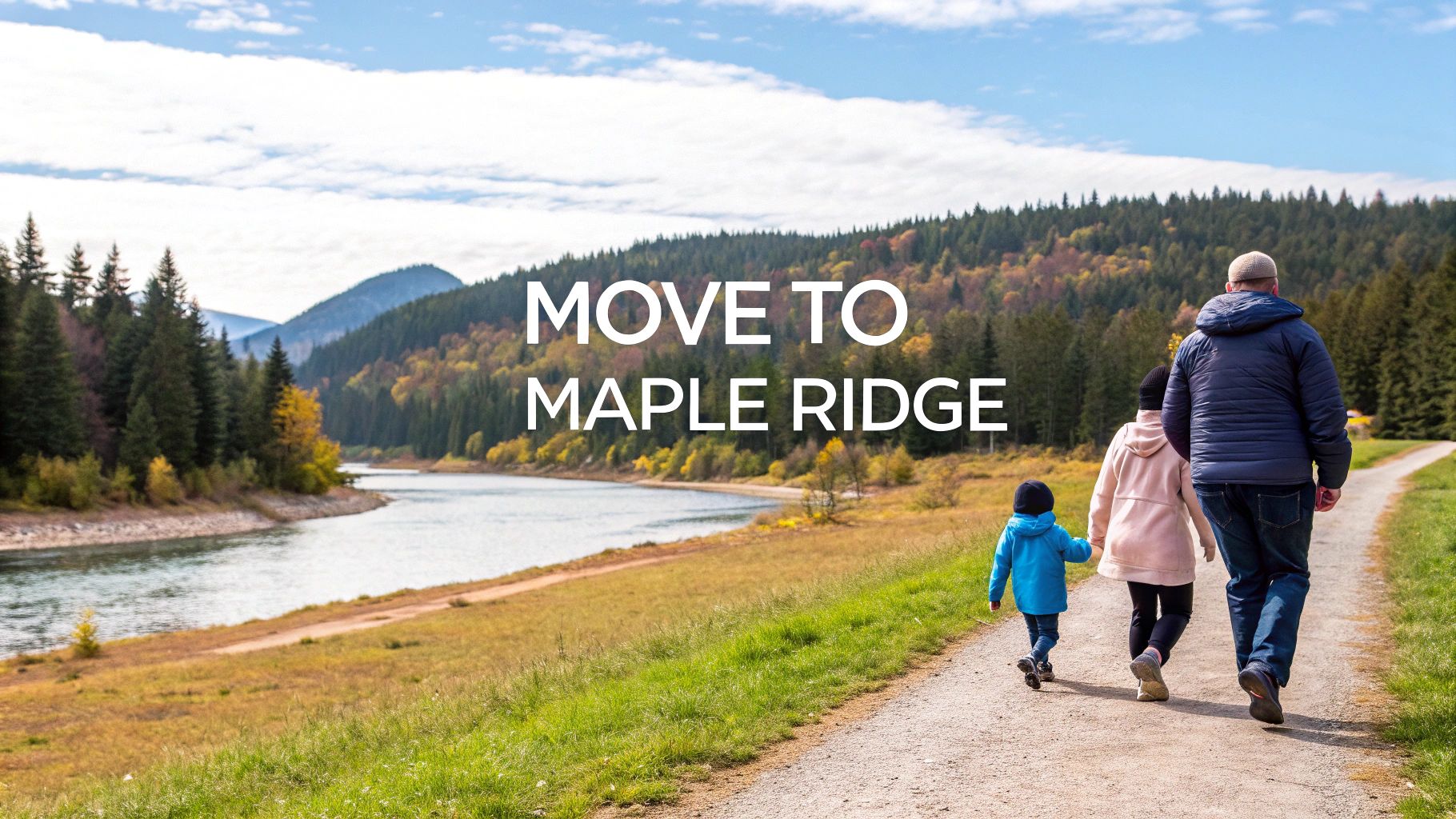 Family enjoying the outdoors in Maple Ridge, showcasing the lifestyle driving real estate trends.
