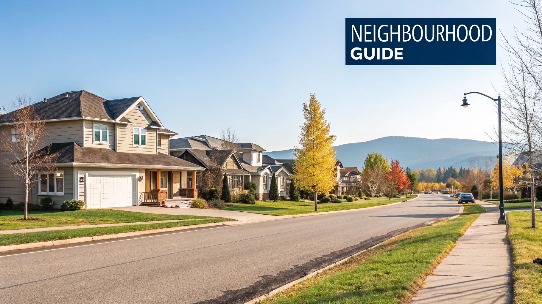 Maple Ridge neighbourhood street view