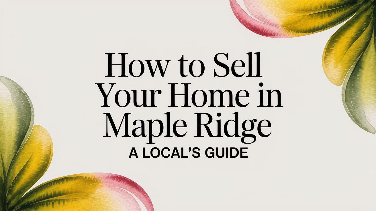 How to Sell Your Home in Maple Ridge: A Local's Guide