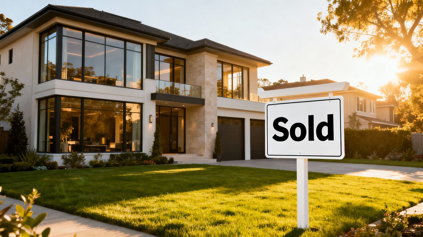 Luxury home sold for record price