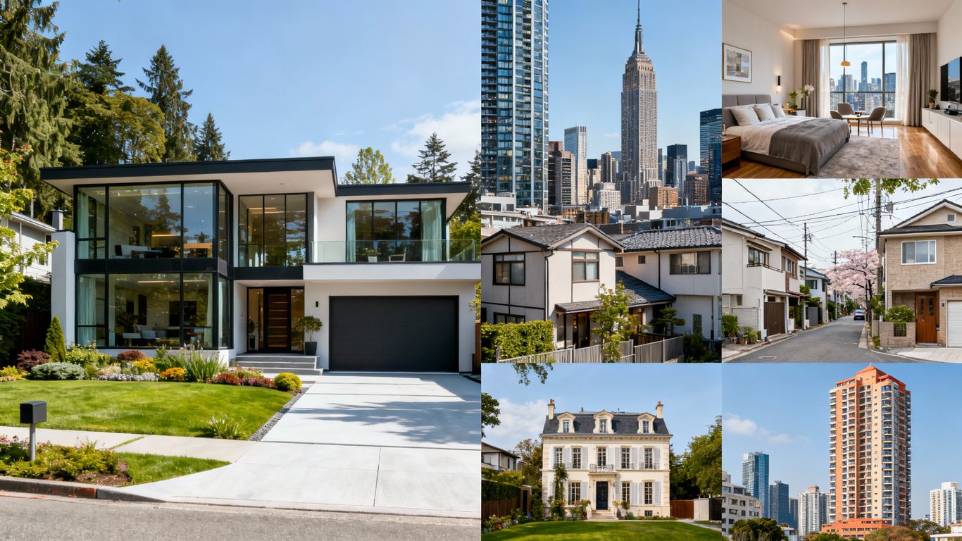 Vancouver home price compared to global markets.