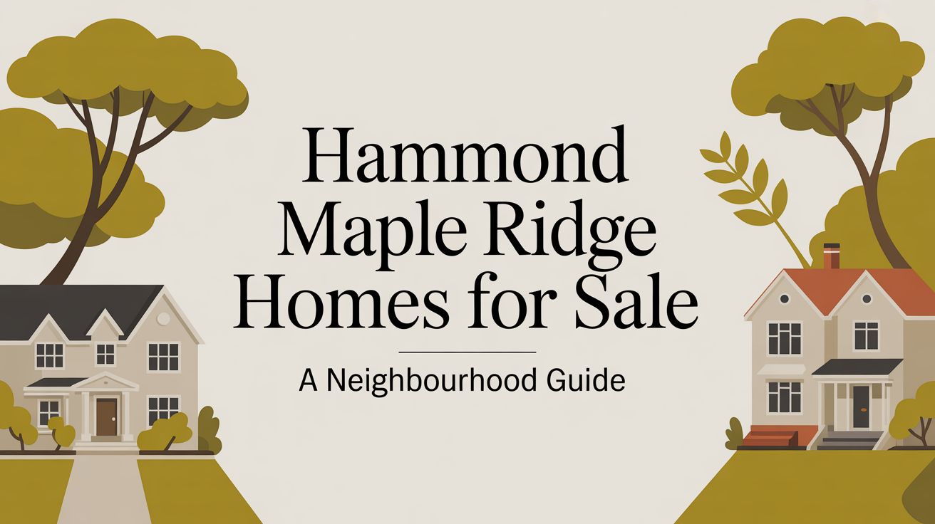 A Guide to Hammond Maple Ridge Homes for Sale