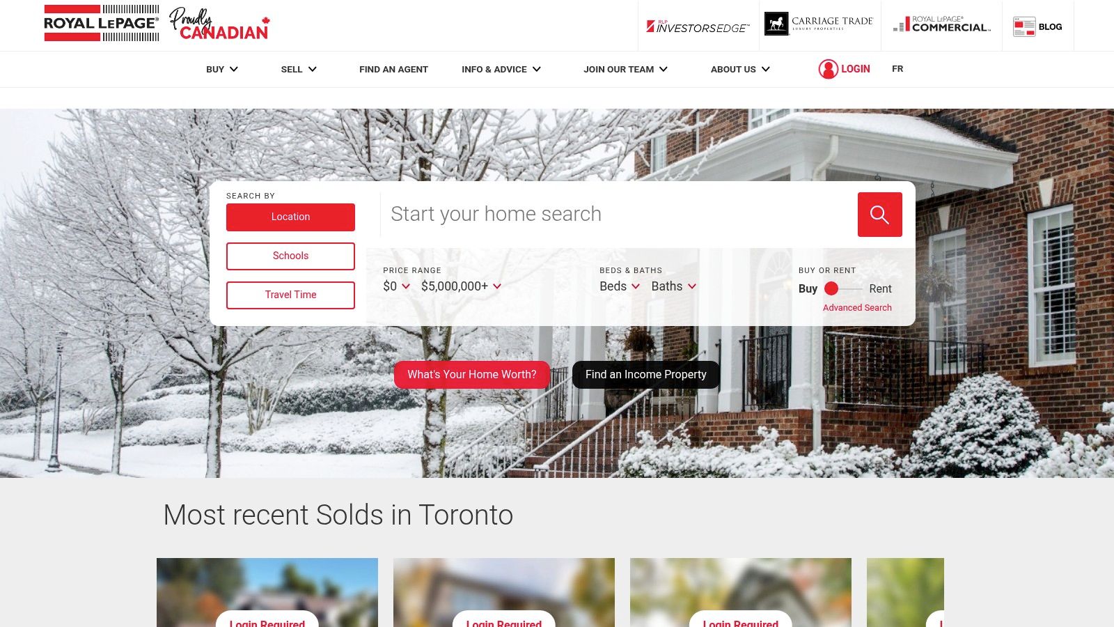 Maple Ridge home search on Royal LePage website