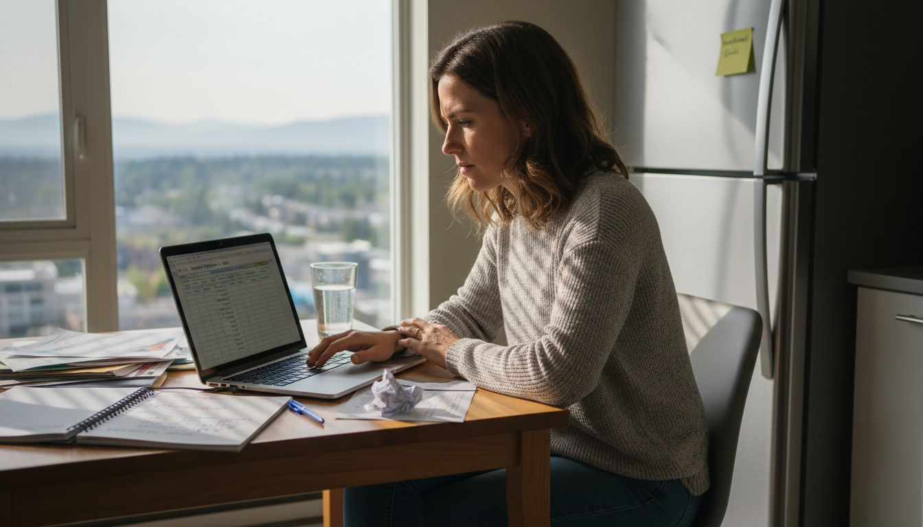 Investor spreadsheet budget planning Maple Ridge