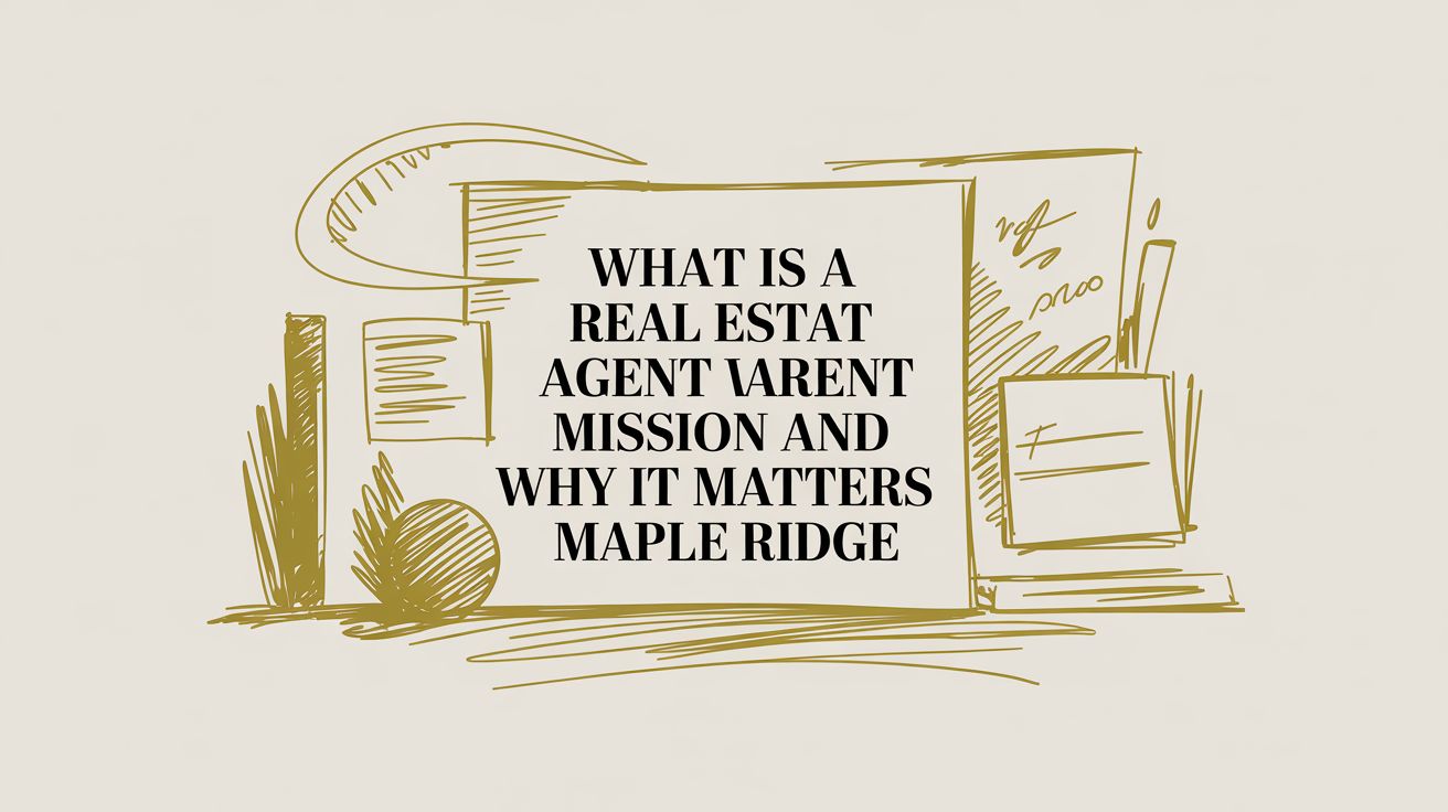 What Is a Real Estate Agent Mission and Why It Matters in Maple Ridge