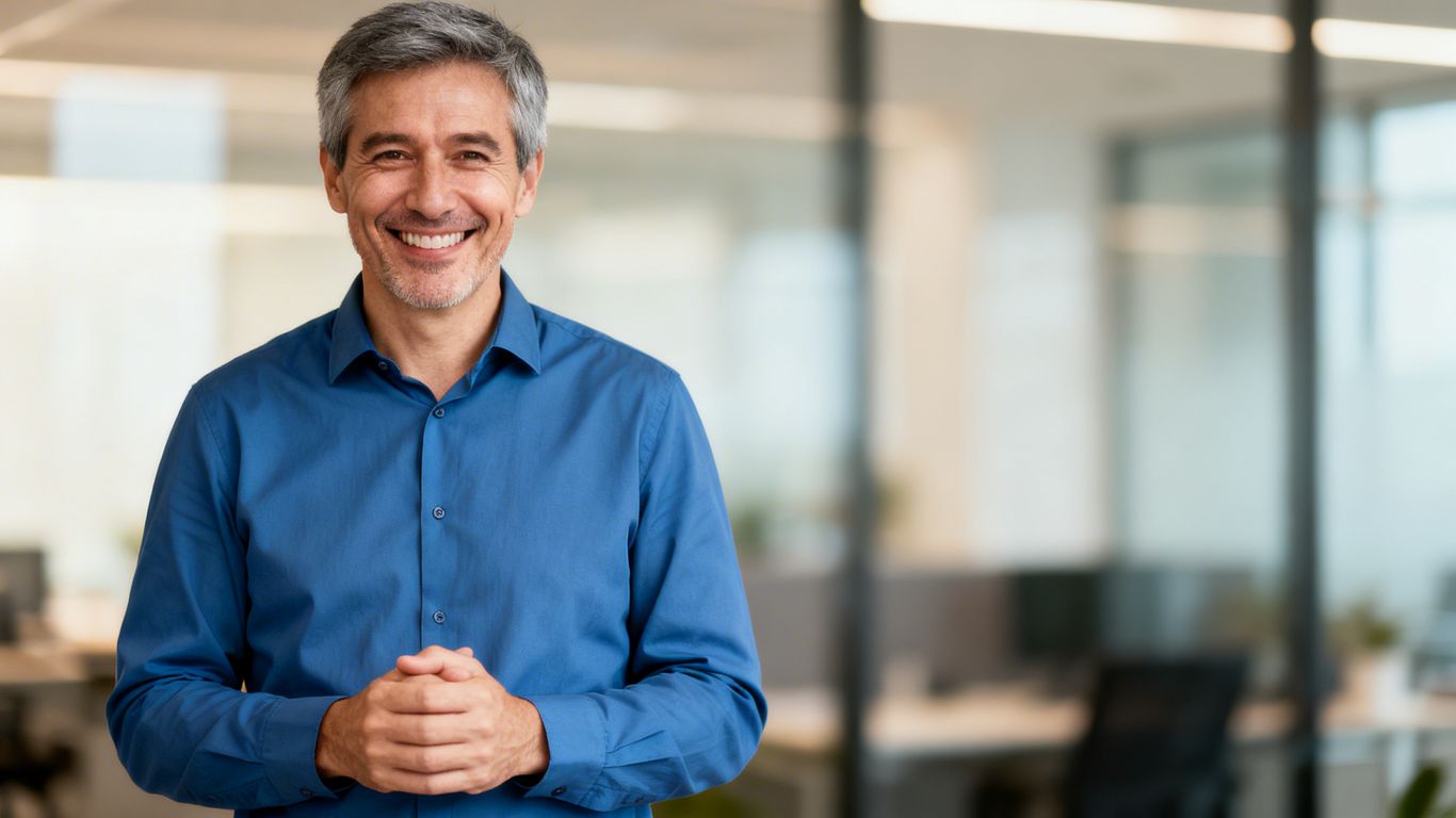 GVR CEO Jeff King smiling, hands clasped.