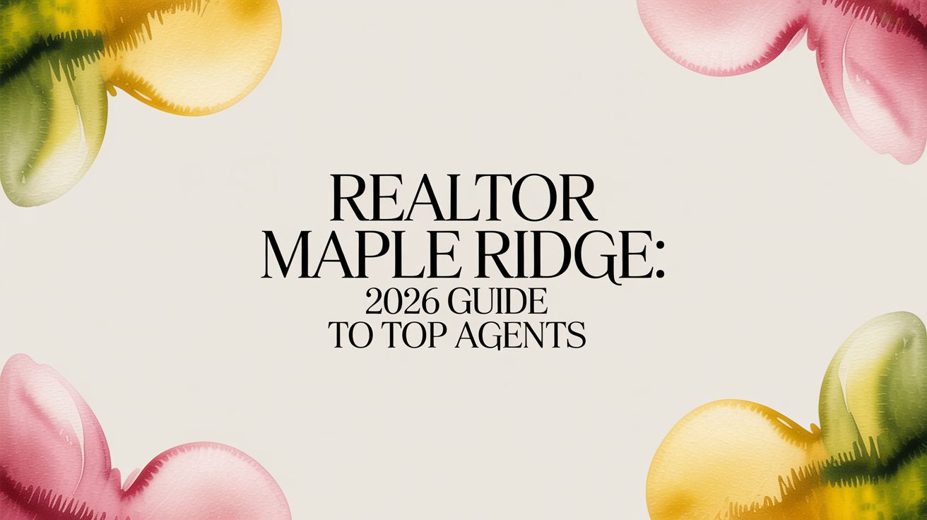 Realtor Maple Ridge: 2026 Guide to Top Agents