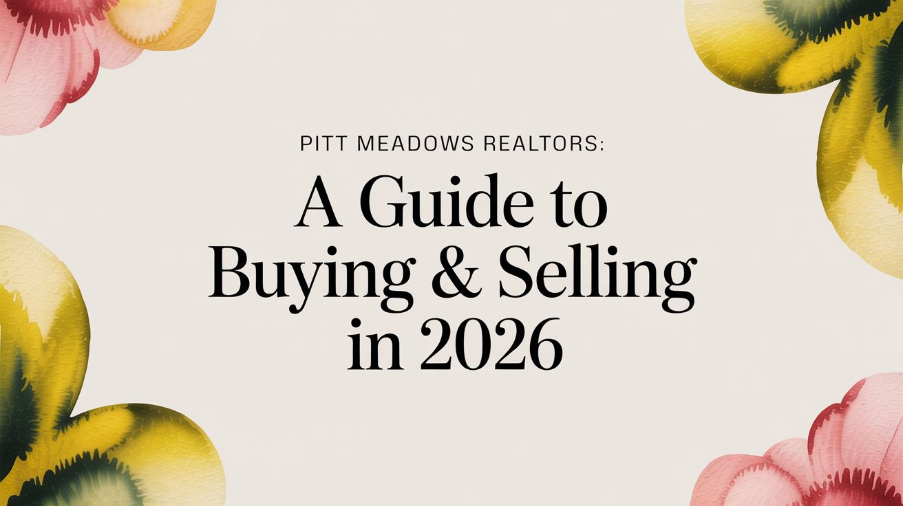 Pitt Meadows Realtors: A Guide to Buying & Selling in 2026