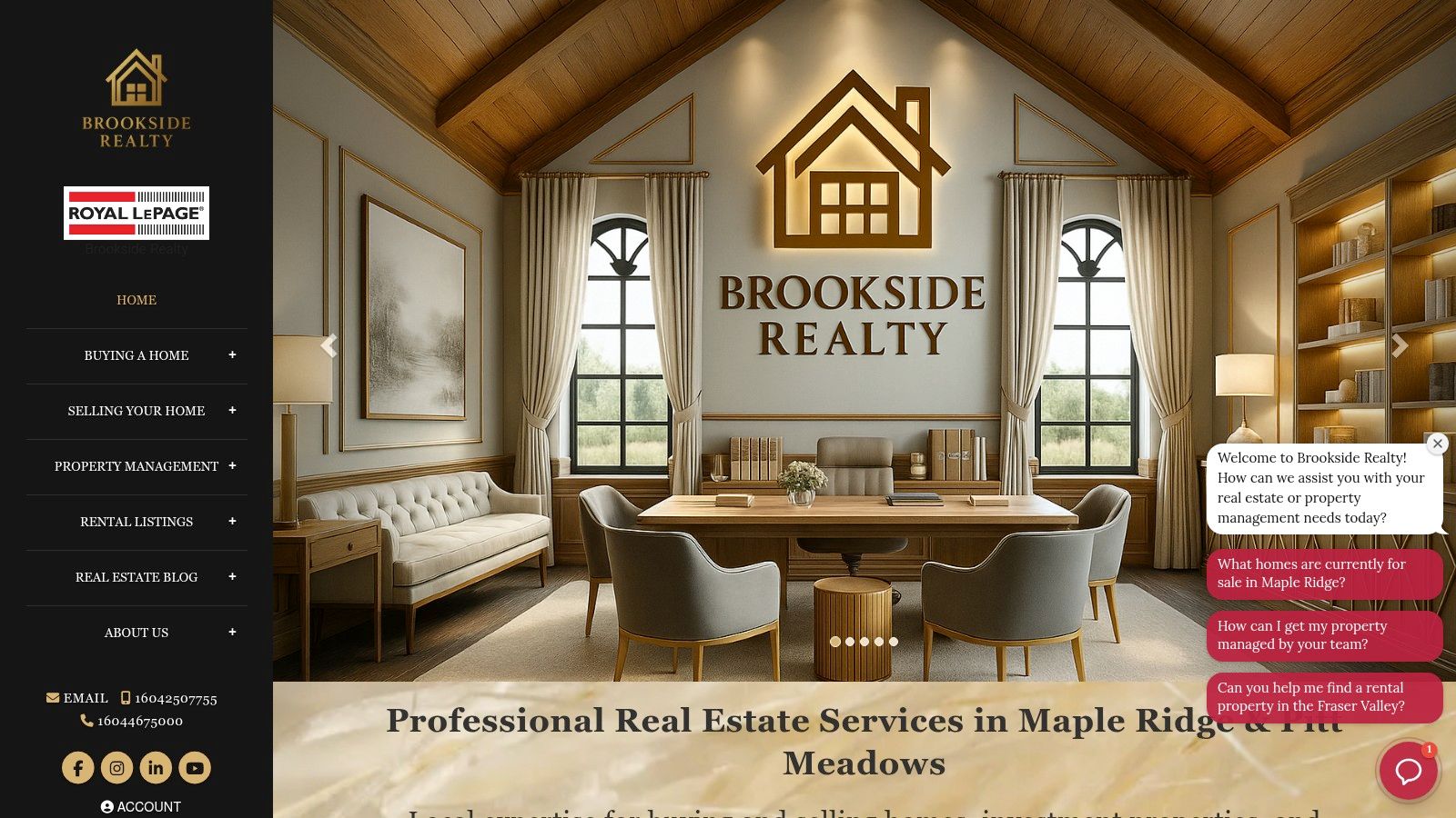 Royal LePage Brookside Realty Property Management