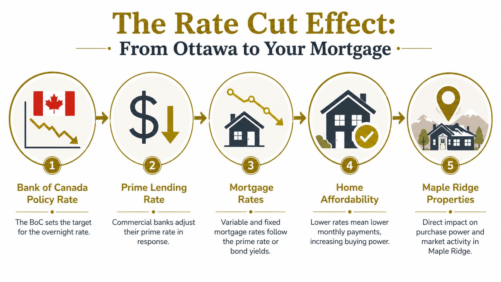 From Ottawa to Your Mortgage The Rate Cut Effect