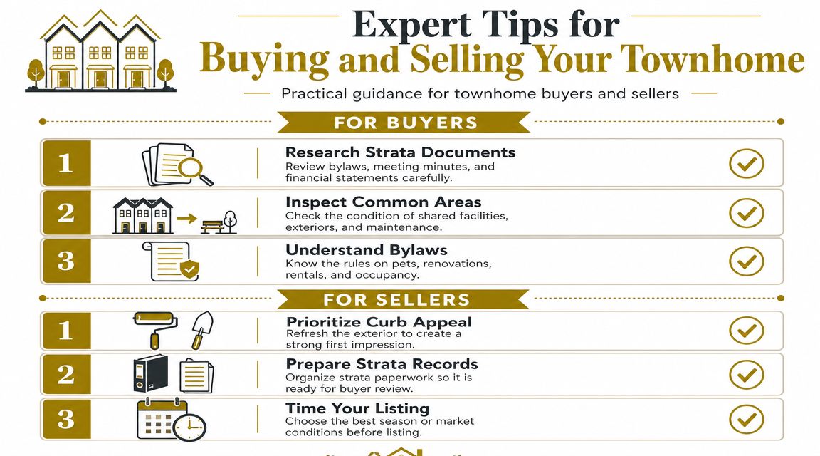 Expert Tips for Buying and Selling Your Townhome