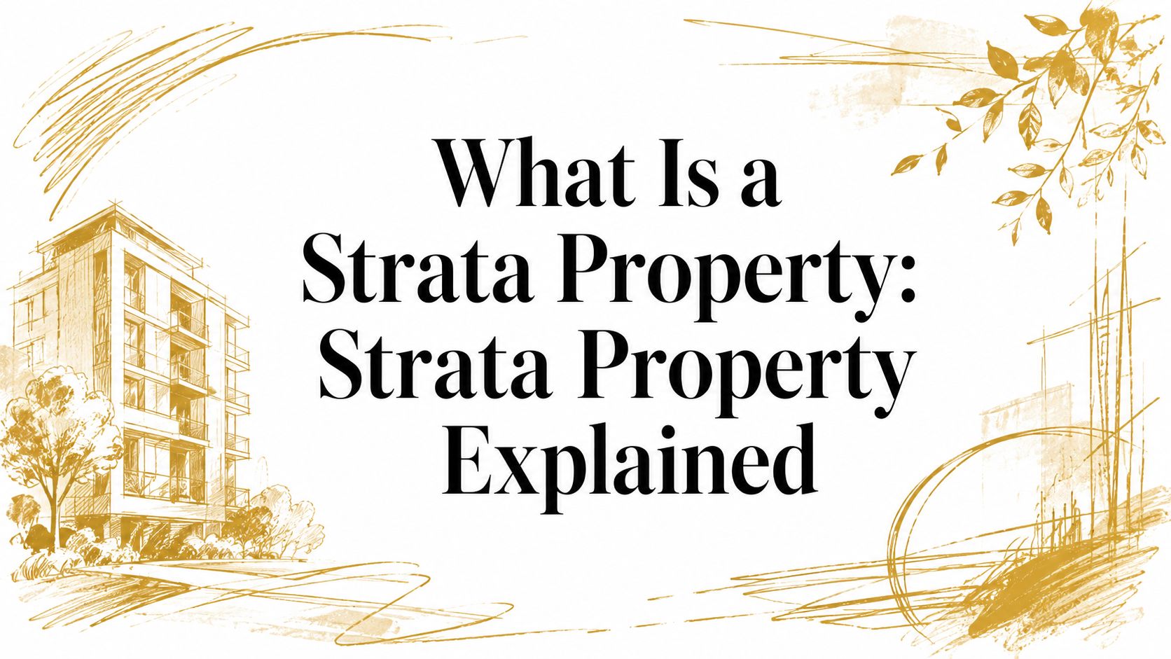 What Is a Strata Property: Strata Property Explained