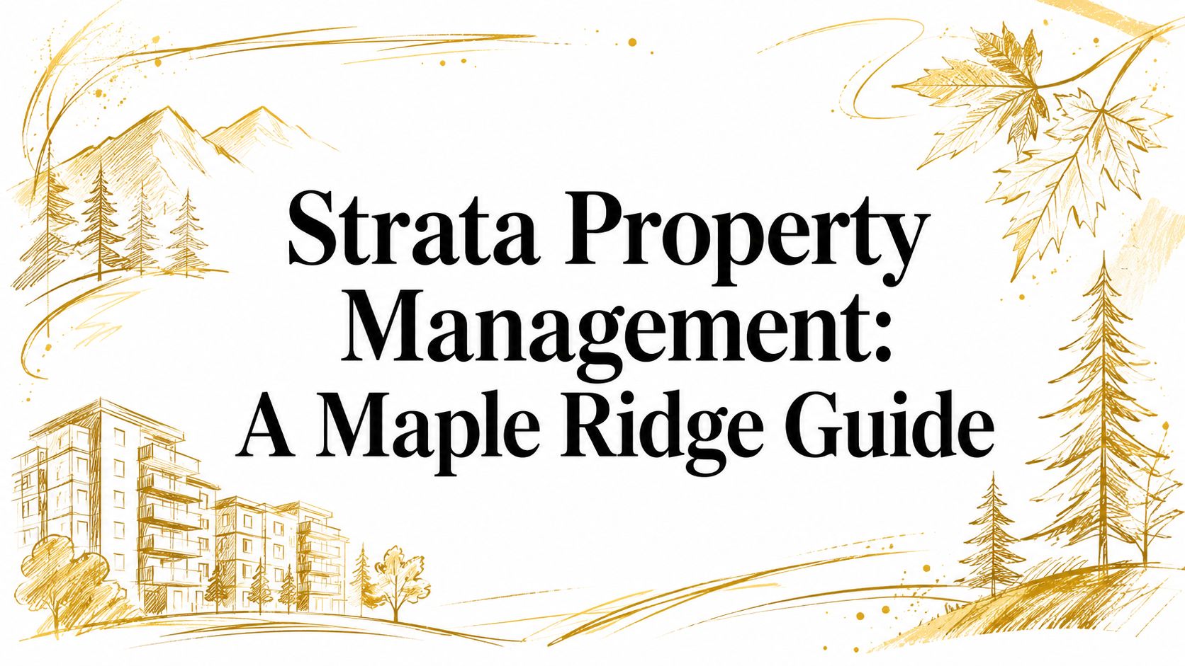 Strata Property Management: A Maple Ridge Guide