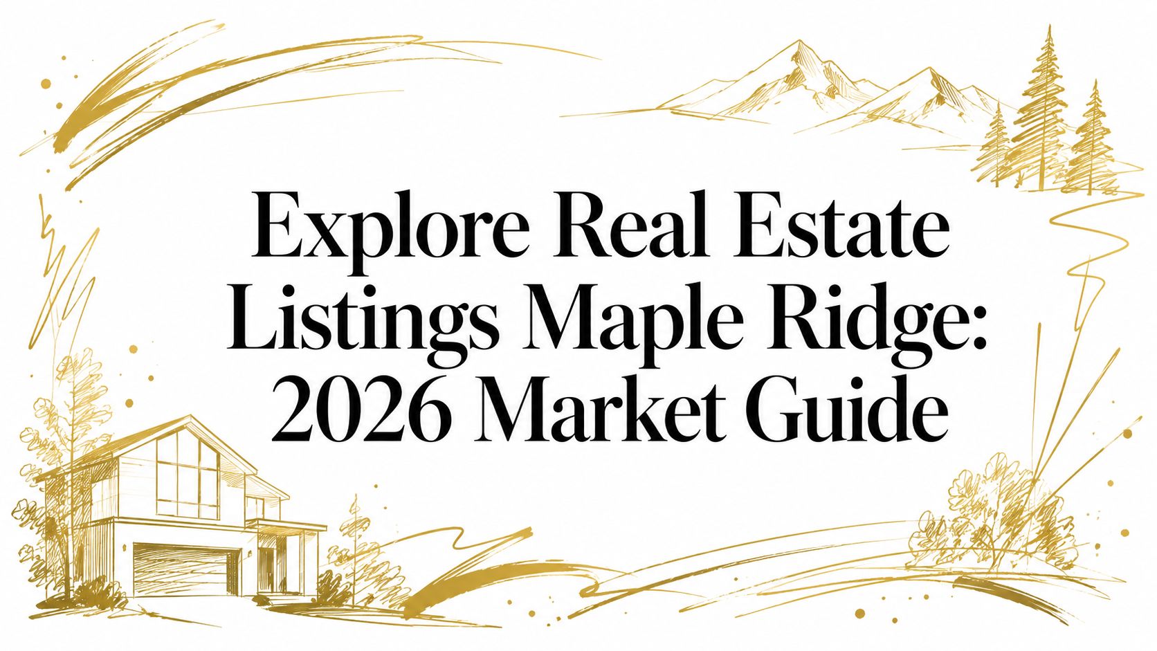 Explore Real Estate Listings Maple Ridge: 2026 Market Guide