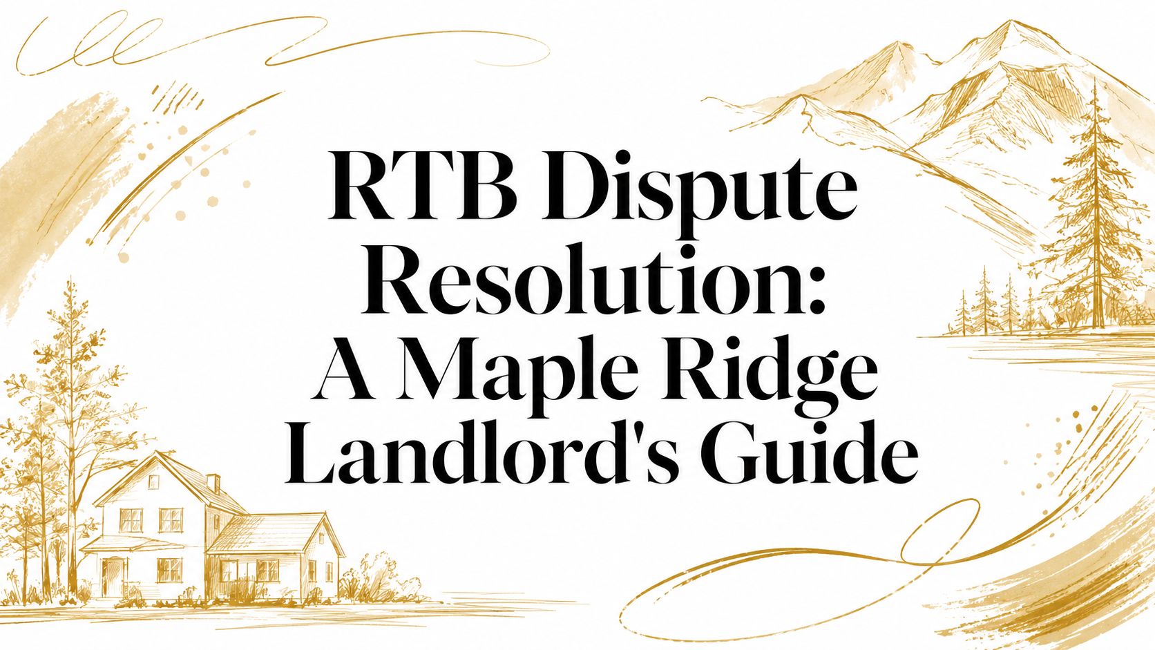 RTB Dispute Resolution: A Maple Ridge Landlord's Guide