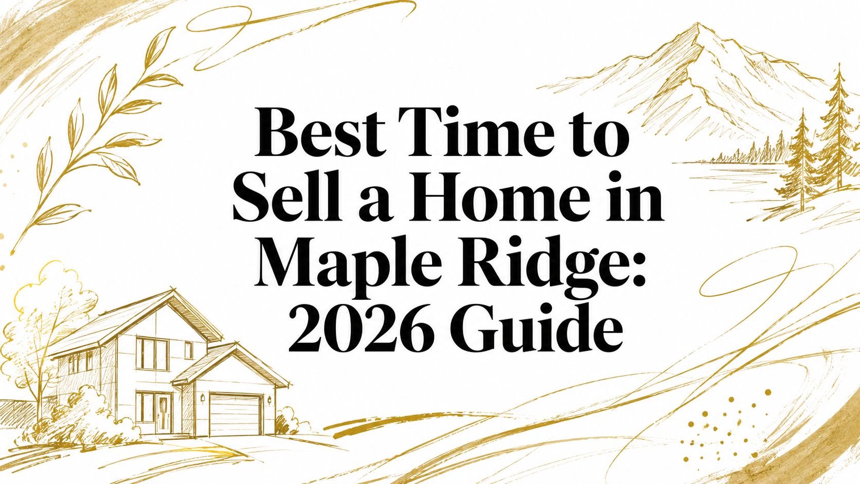 Best Time to Sell a Home in Maple Ridge: 2026 Guide