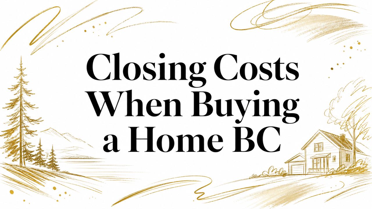 Closing Costs When Buying a Home BC