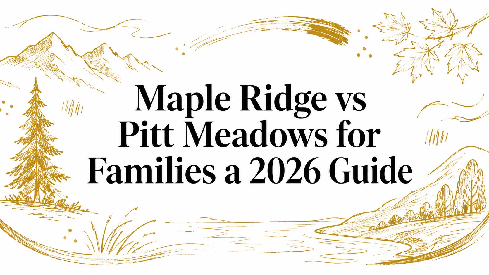 Maple Ridge vs Pitt Meadows for Families a 2026 Guide
