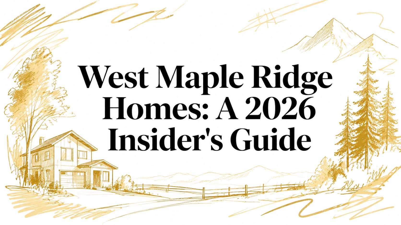 West Maple Ridge Homes: A 2026 Insider's Guide