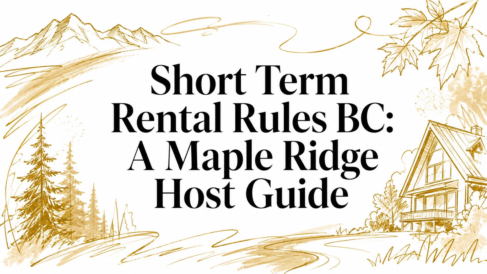 Short Term Rental Rules BC: A Maple Ridge Host Guide