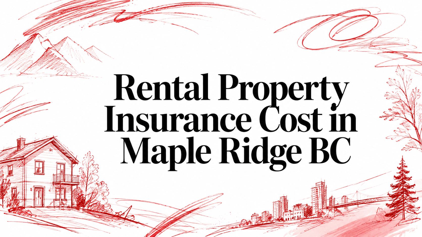 Rental Property Insurance Cost in Maple Ridge BC