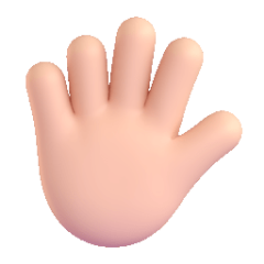 High Five Icon - Portfolix X Webflow Template