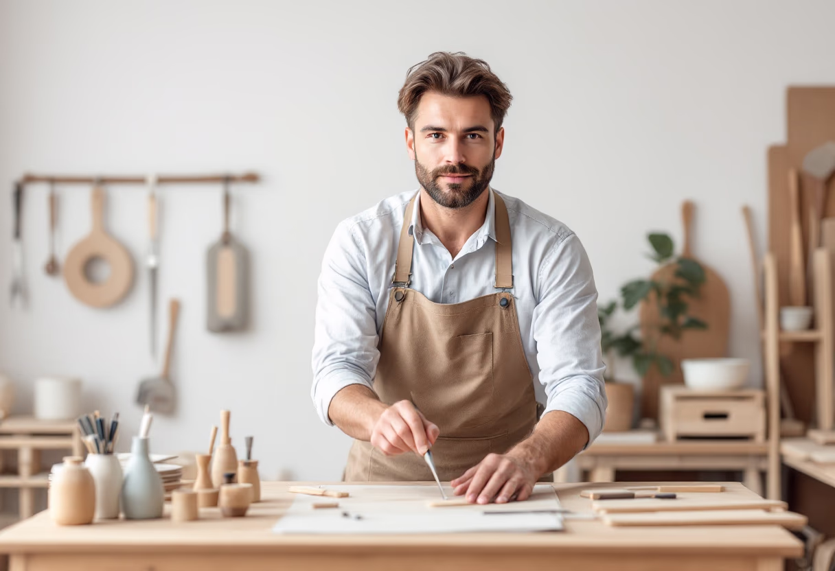 sustainable sourcing practices in furniture store - craftsman