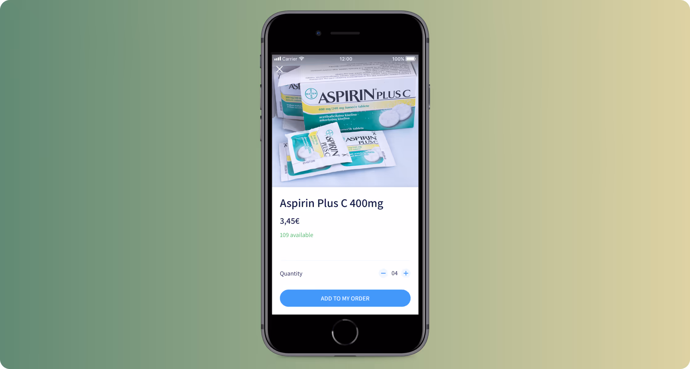 Pharma-App zur Auftragserfassung