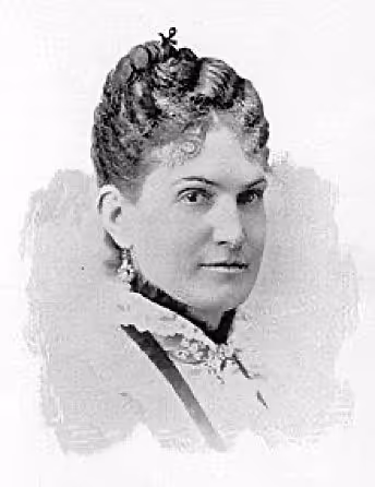 A photograph of Alice Polk Hill
