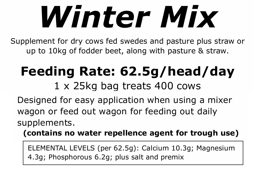 Winter Mineral Options.