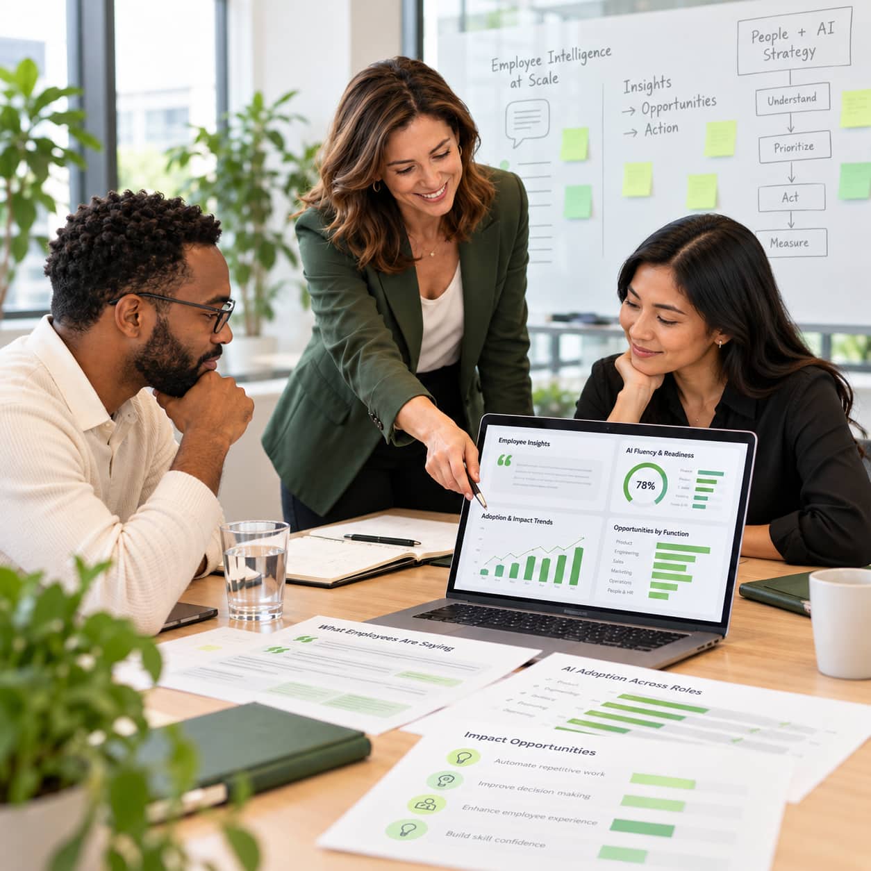 Lead with AI leadership session