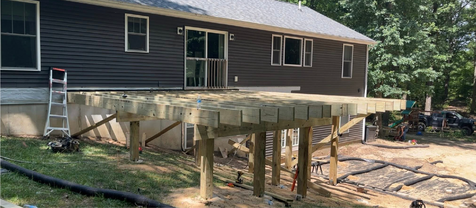 Bad Dad Construction Services in deck building services