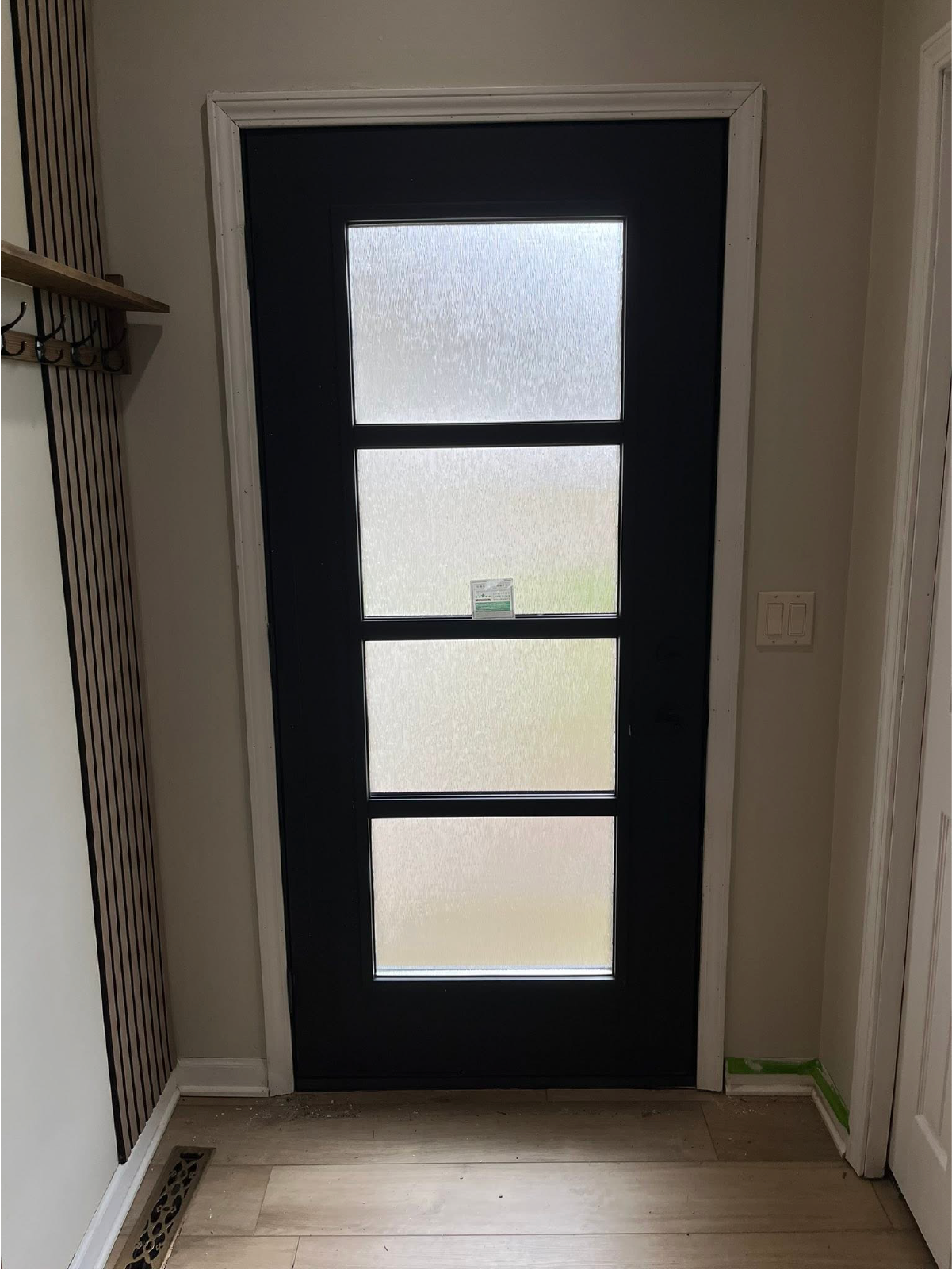 Bad Dad Construction Services in entry door installs