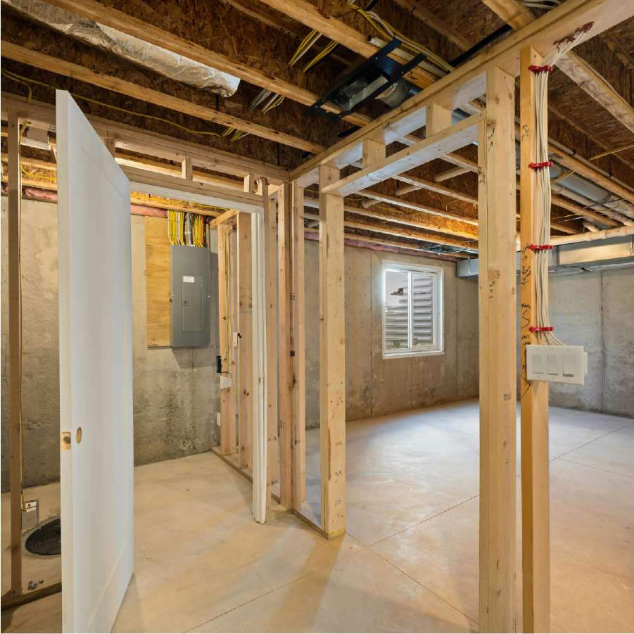 Bad Dad Construction Services in home framing