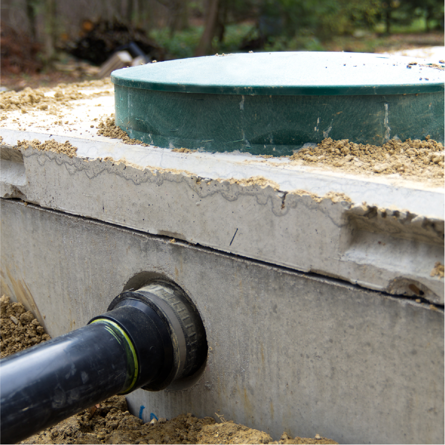 Bad Dad Construction Services in drain fields and septics