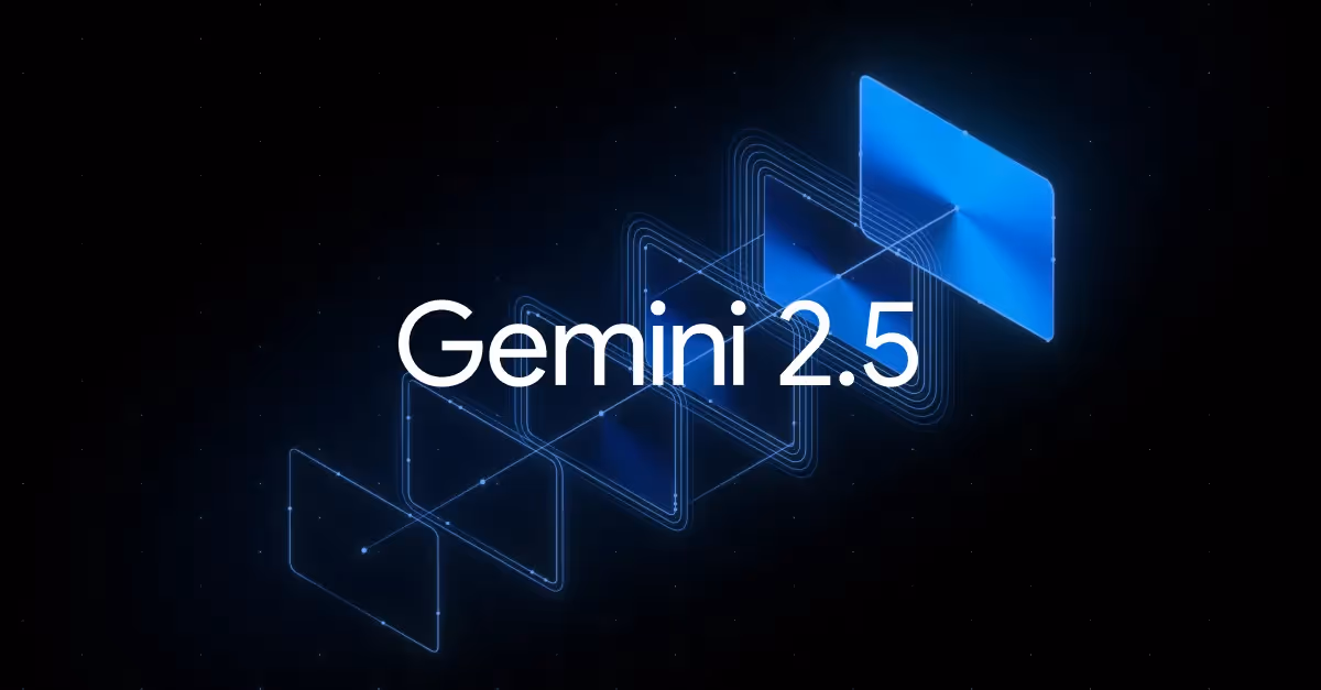 Gemini 2.5: Our newest Gemini model with thinking