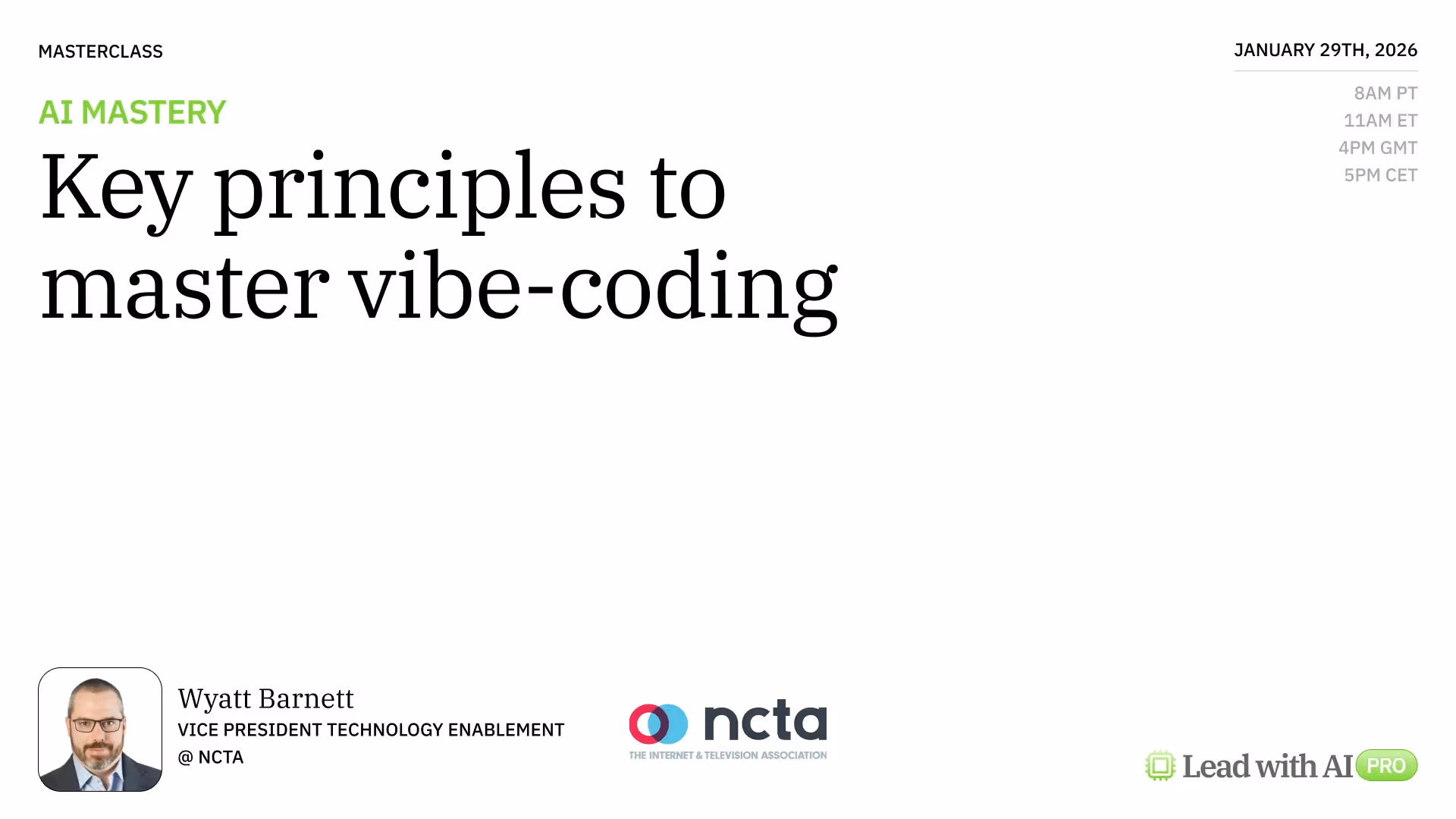 Key Principles to Master Vibe-Coding