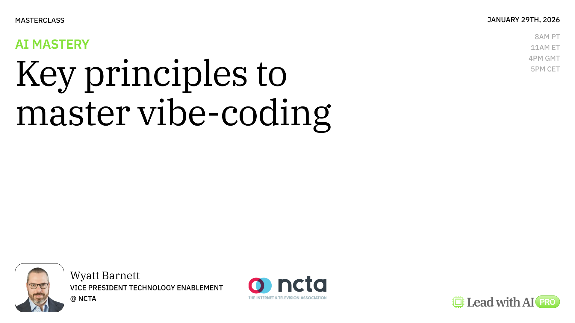 Key Principles to Master Vibe-Coding
