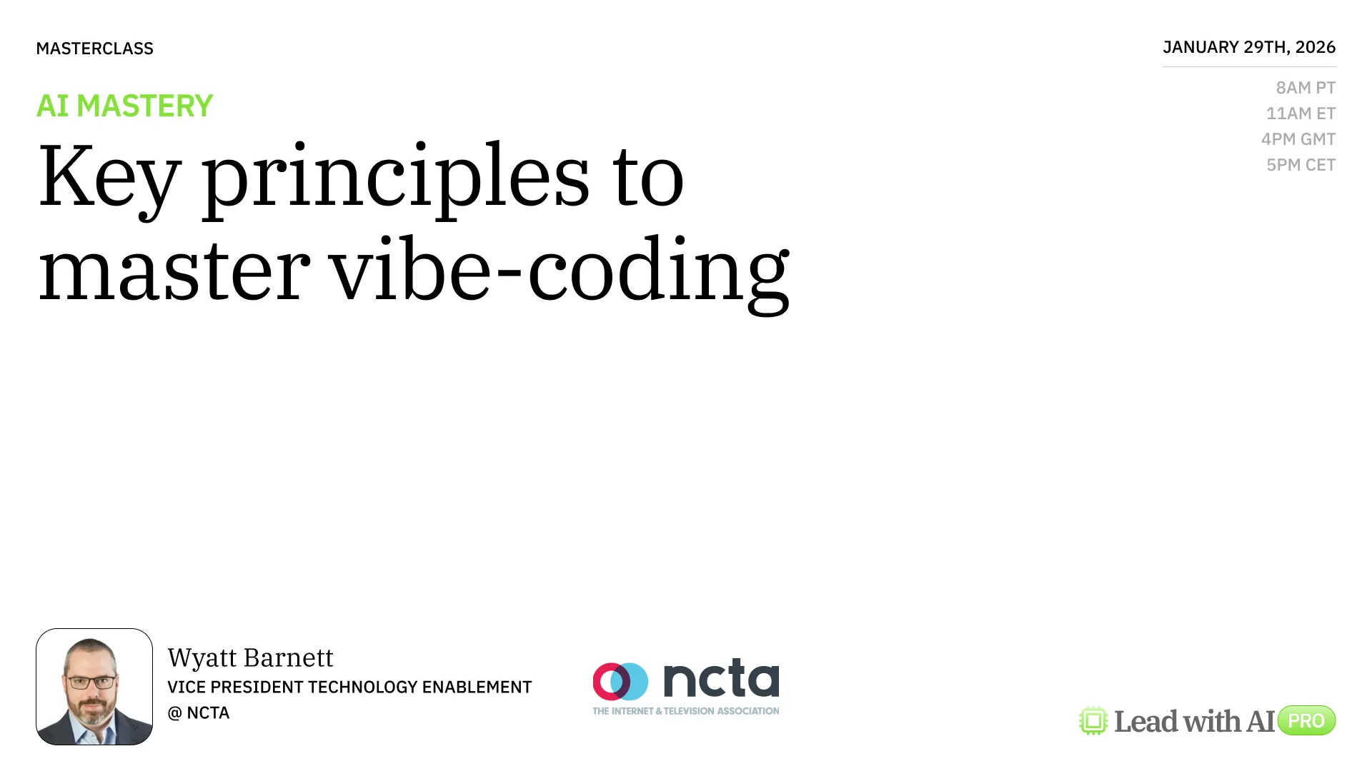 Key Principles to Master Vibe-Coding